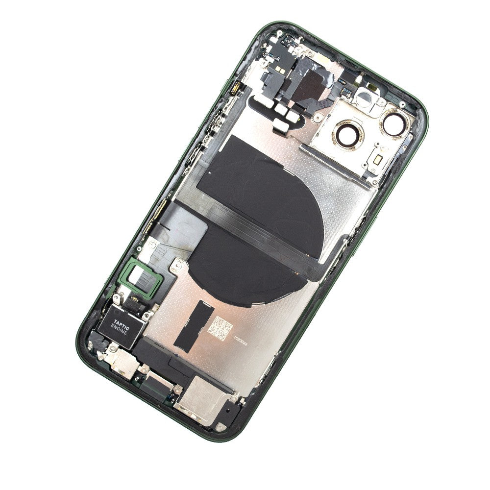 Rear Housing with Full Set Parts for iPhone 13-Green (Purple) Rear Housing with Full Set Parts for iPhone 13-Green (Purple)